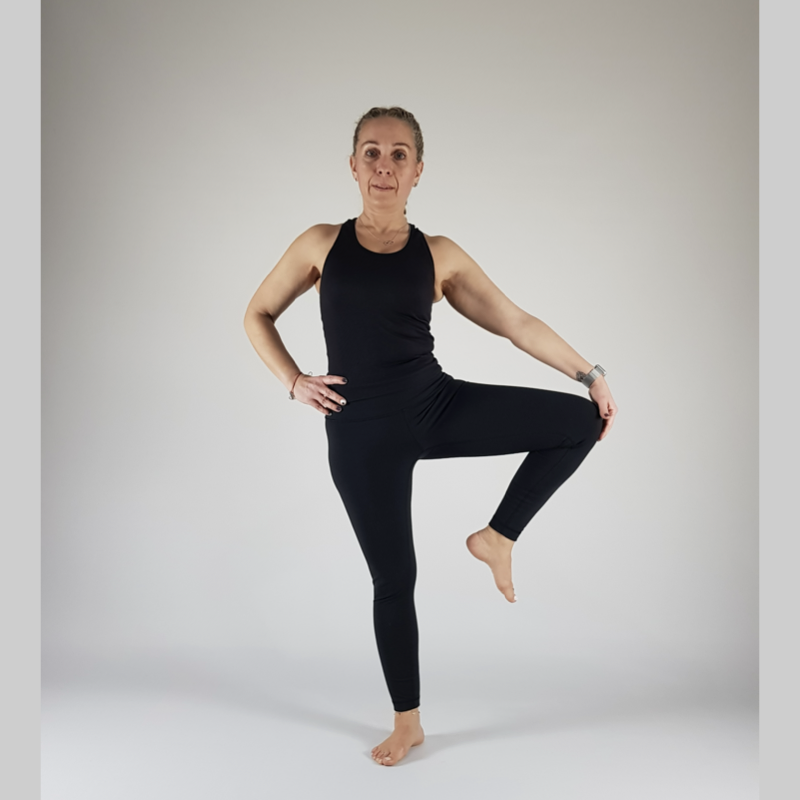 Tree Pose (Hands on Knee)