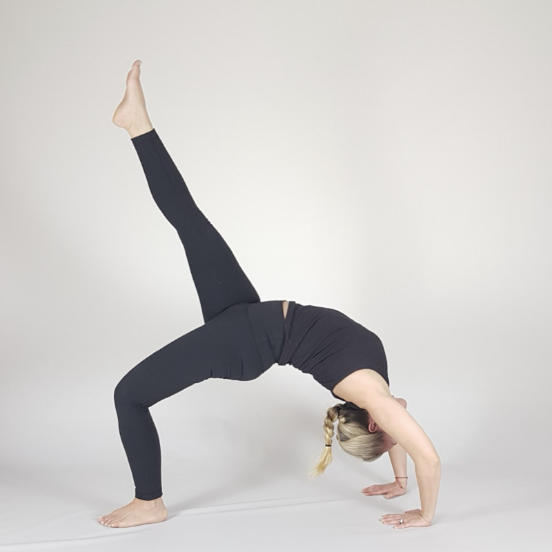 One-Leg Wheel Pose