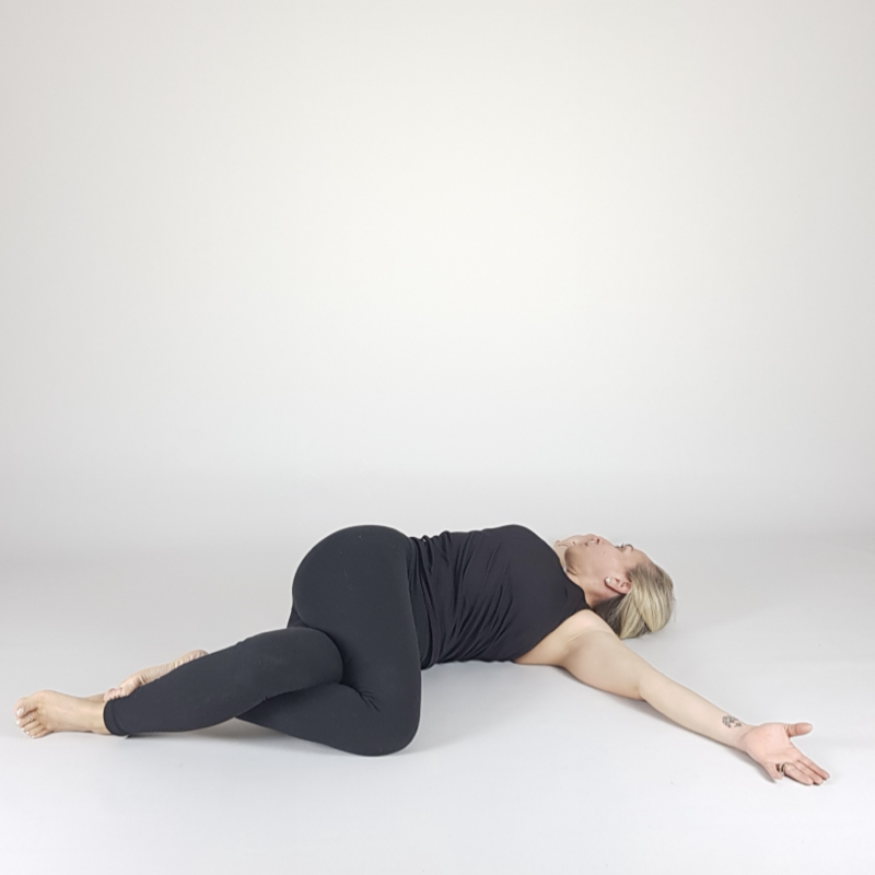 Reclined Bound Angle Pose