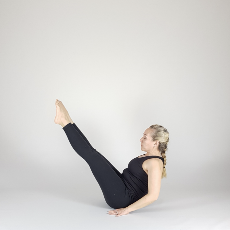 Open Arm Boat Pose