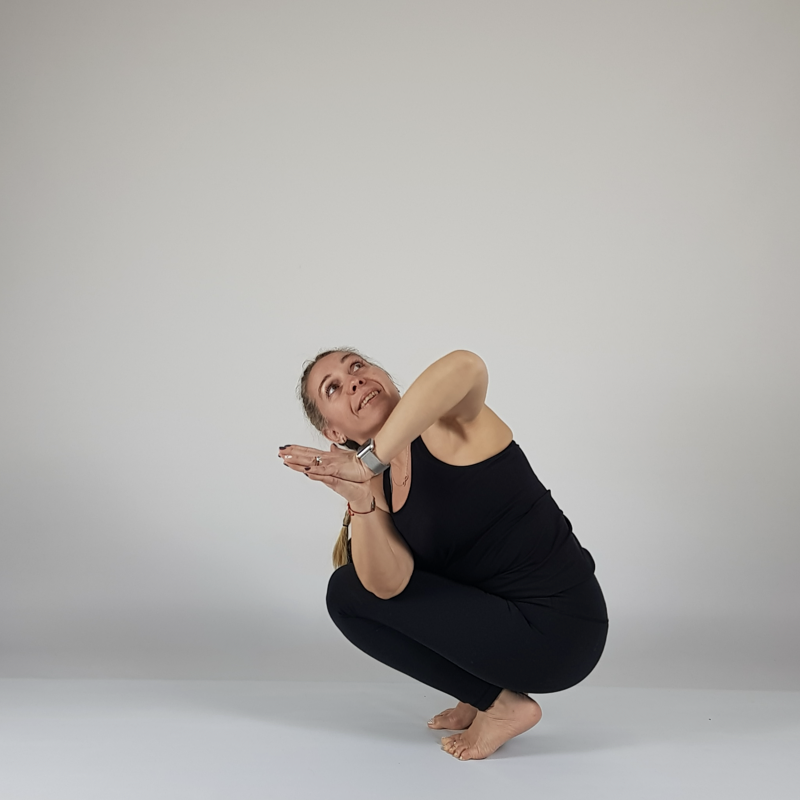 Garland Pose Twist