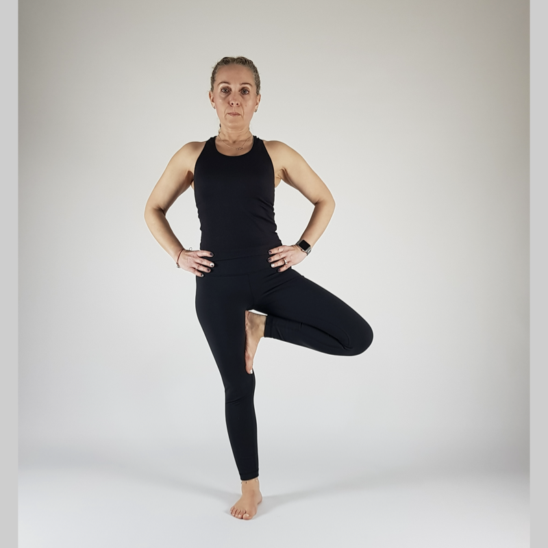Tree Pose (Foot to Calf)