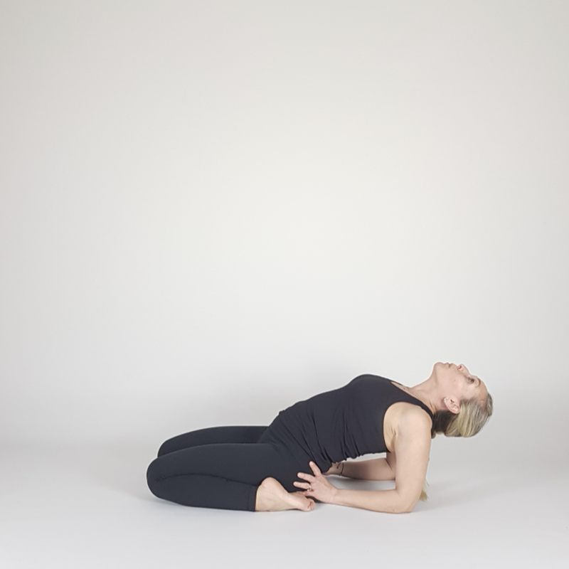 Reclined Hero Backbend