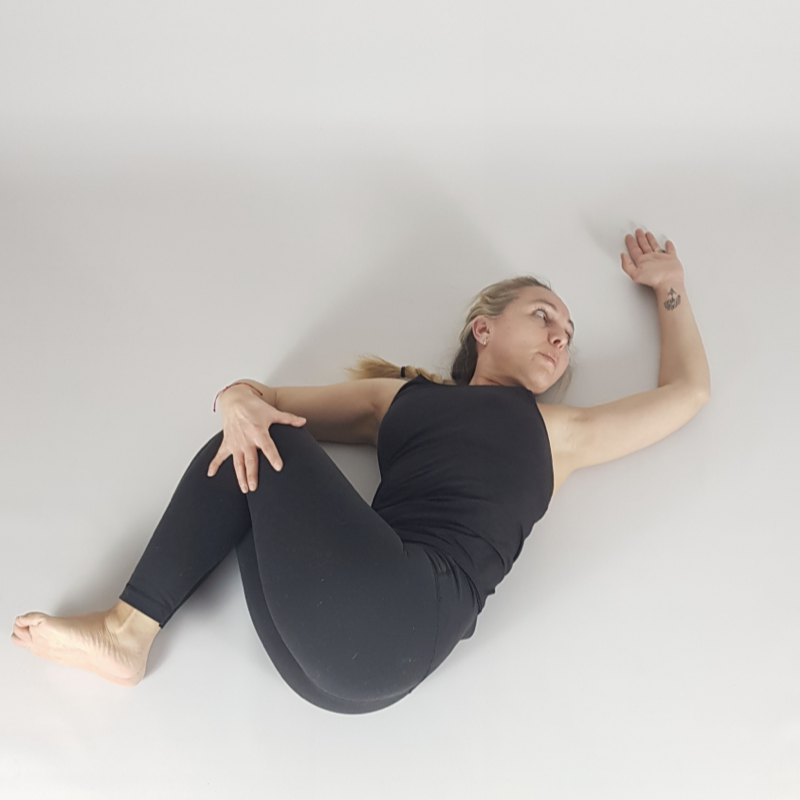 Reclined Spinal Twist