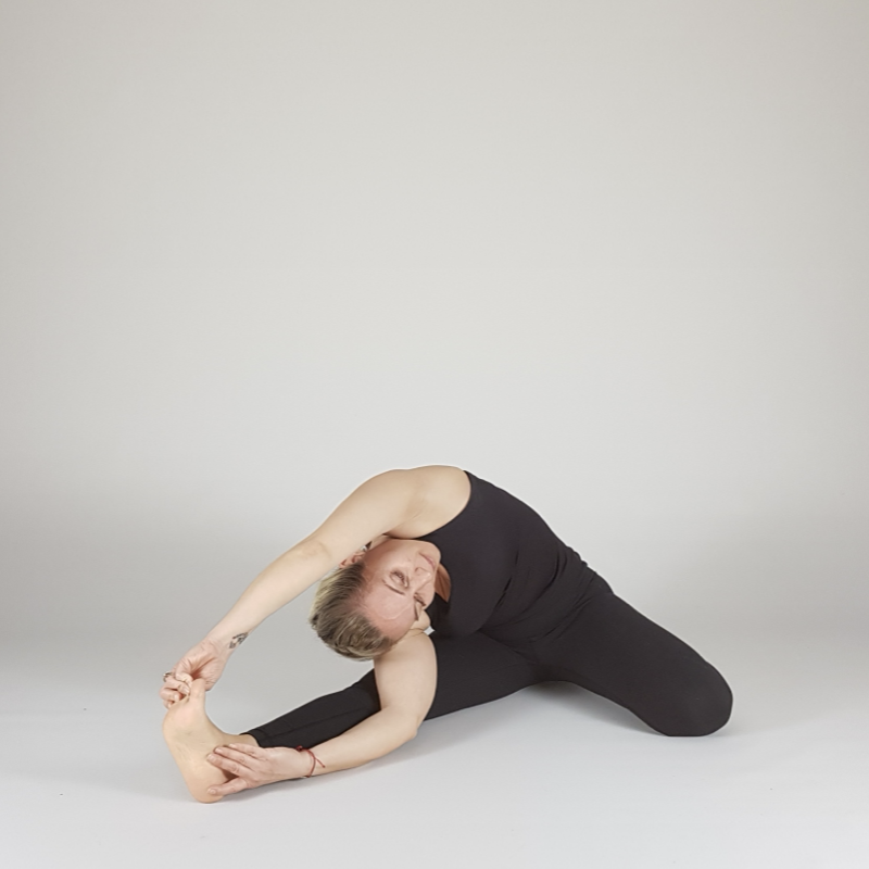 Bound Seated Side Stretch