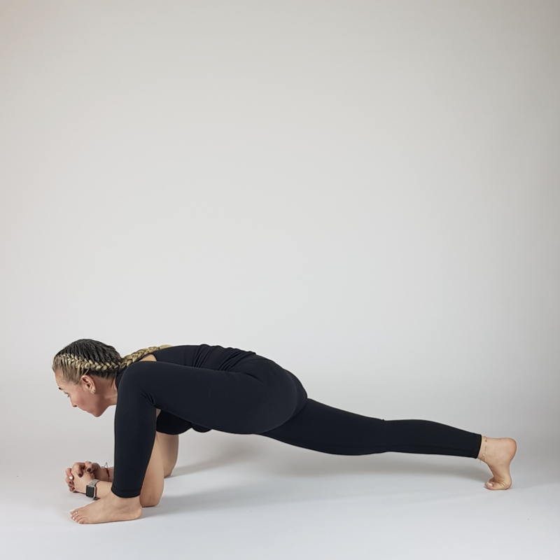 Low Lunge with Back Leg Extended