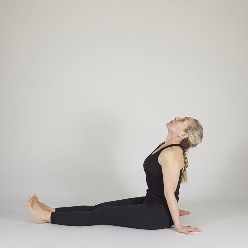 Staff Pose with Chest Opening
