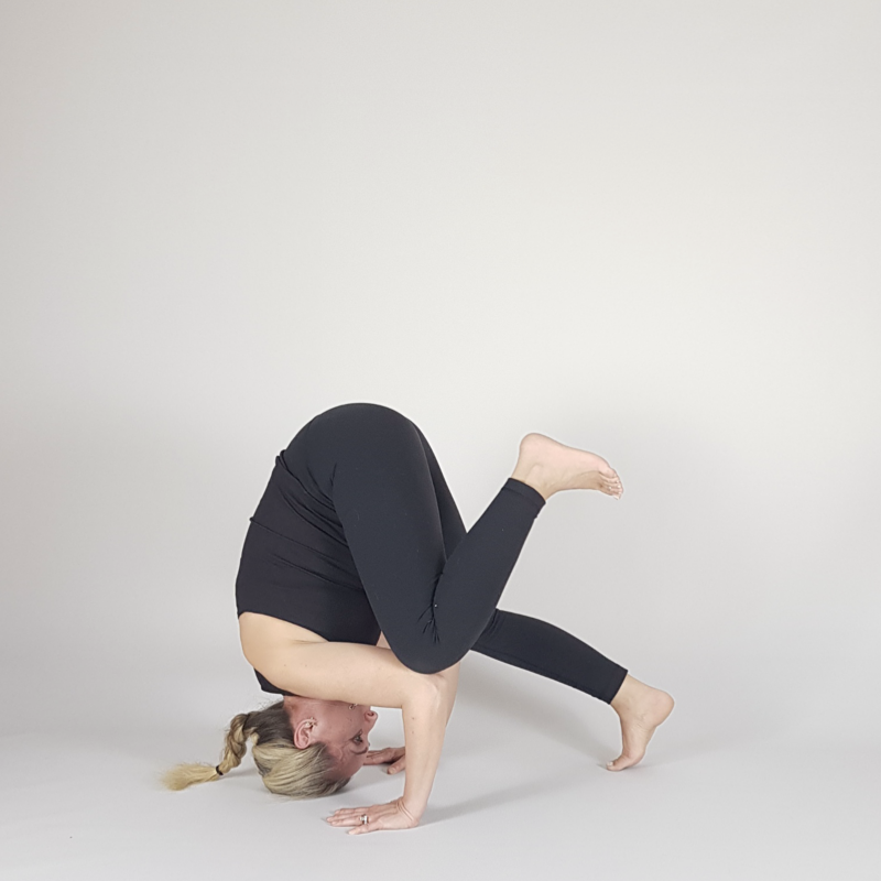 Tripod Headstand Knees Bent