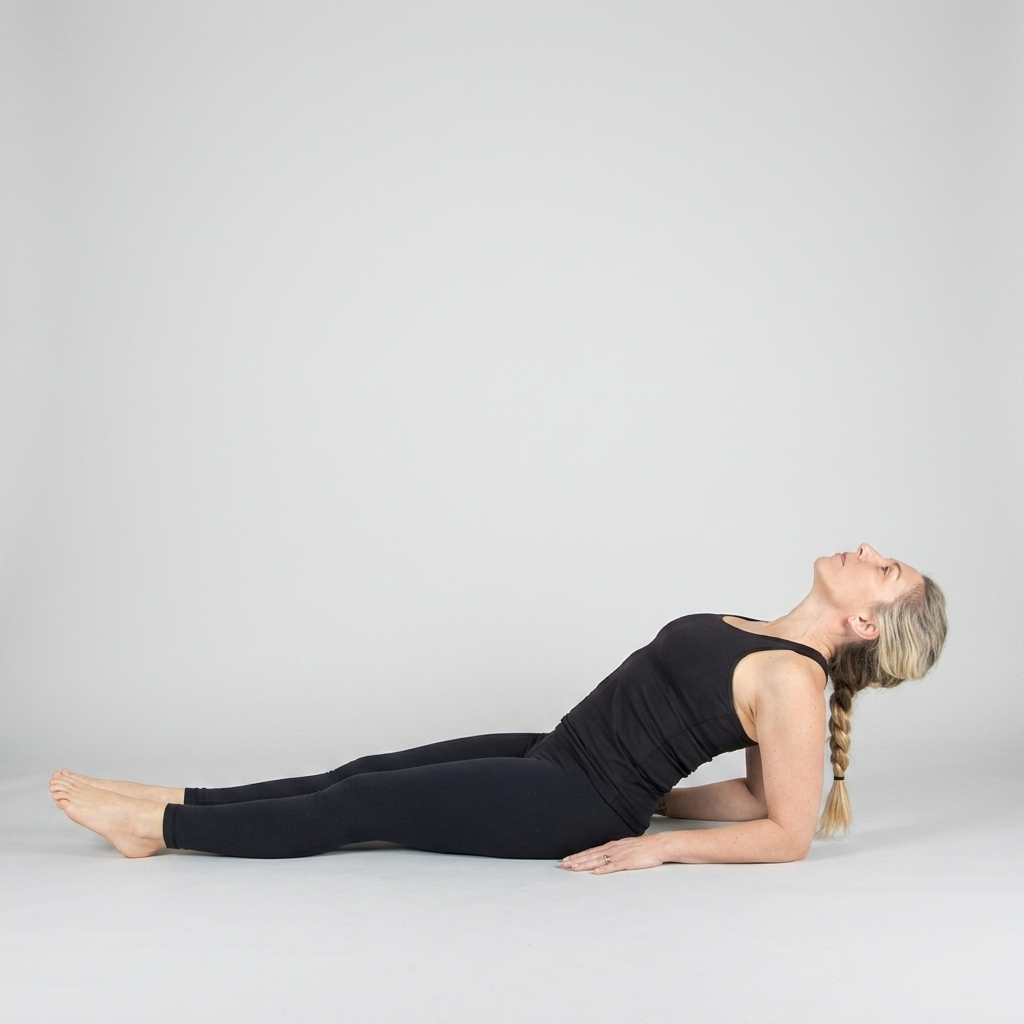 Fish Pose Preparation